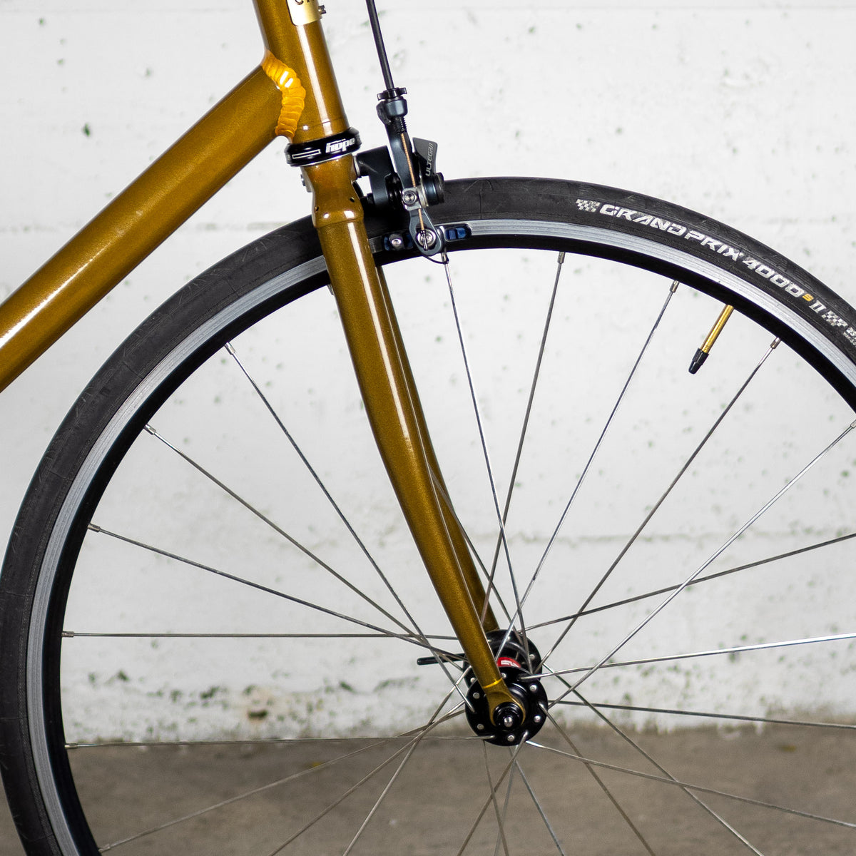 Fourche vélo de route - frein sur jante "petit étrier"